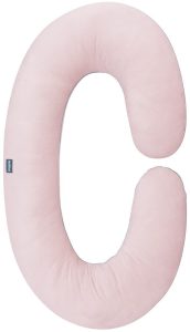 Nagy terhességi párna C-alakú, 140×85 cm, rózsaszín