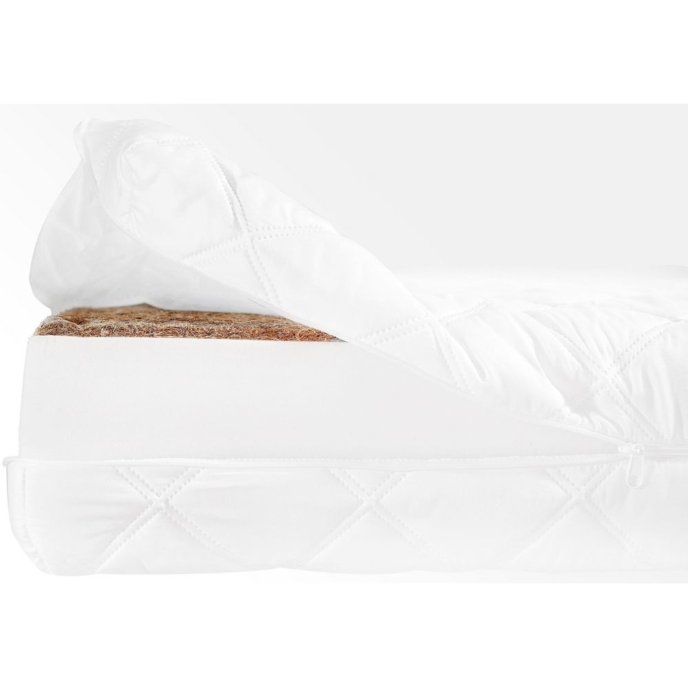 Koko Plusz matrac kókuszhabbal, 15cm vastagság, 90x190cm, levehető huzattal