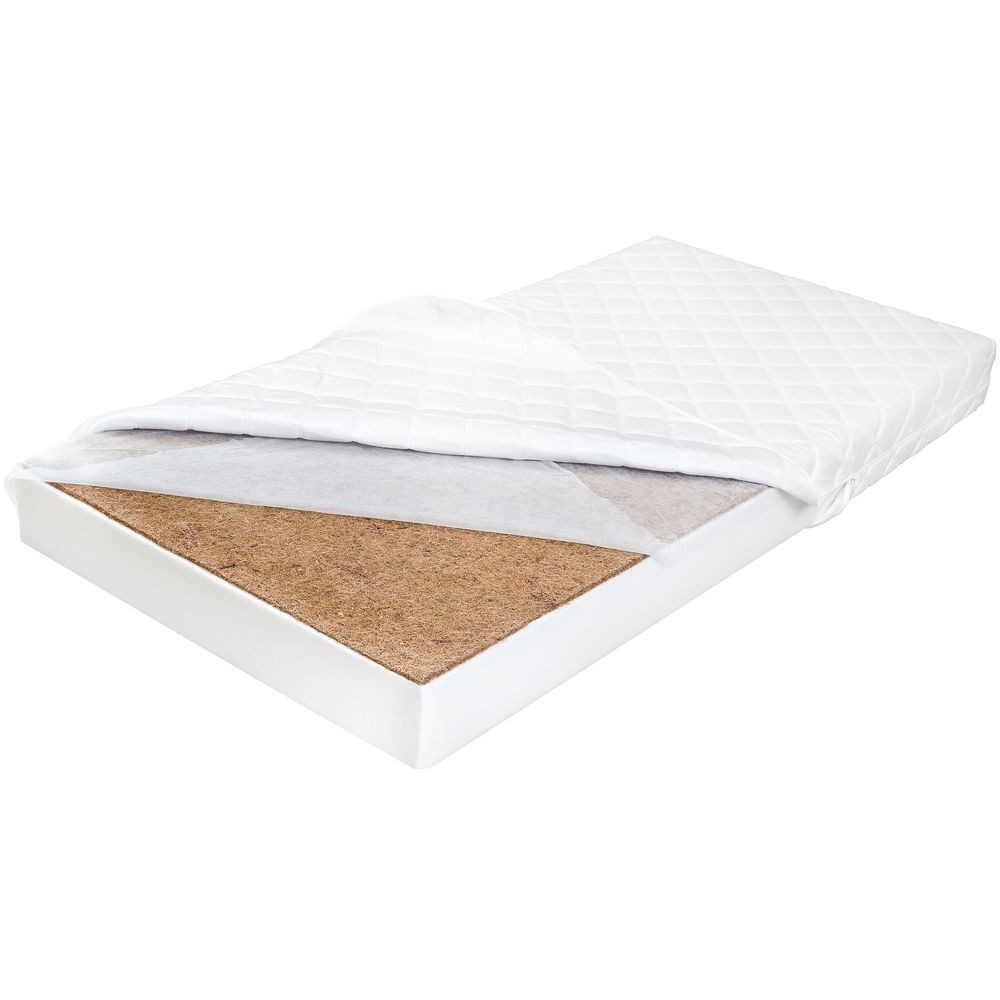 Koko Basic kokuszhab matrac, 8cm vastagság, 90x200cm, levehető huzattal