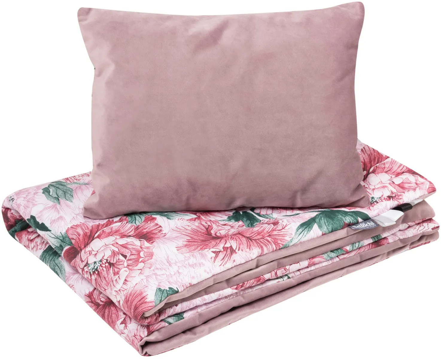 Baba ágynemű szett 75×100 Rózsaszín Pink Peony