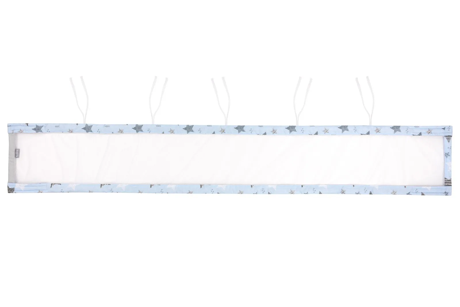 Lélegző hálós bölcső bumper 180×30 cm – aniamaland