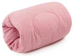 Karöltő párnás szoptatópárna cuddly muslin pink
