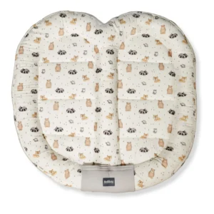Twin szívalakú ikerfészek Cuddly Muslin Boho